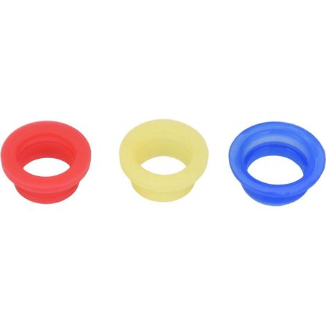 3 pièces Joint en Silicone 3 Couleurs Adaptateur de Joint de Tuyau d'échappement de Moteur Souple pour 1/8 Nitro Voitures Moteur Joint de Tuyau d'échappement Accessoires (1/5)