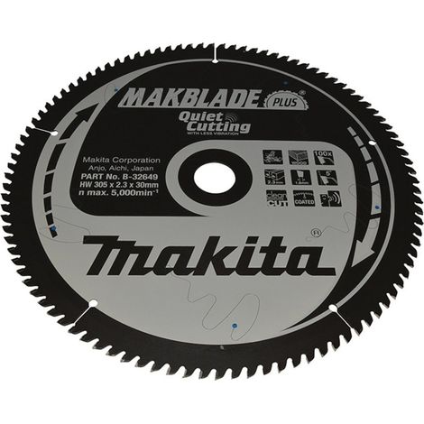 Makita B-32649 Kreissägeblatt TCT 305 x 30 mm 100T Holz (1/2)