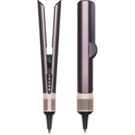Spazzola per capelli, strumento di styling 2 in 1, controllo intelligente della temperatura, VIOLA (1/2)
