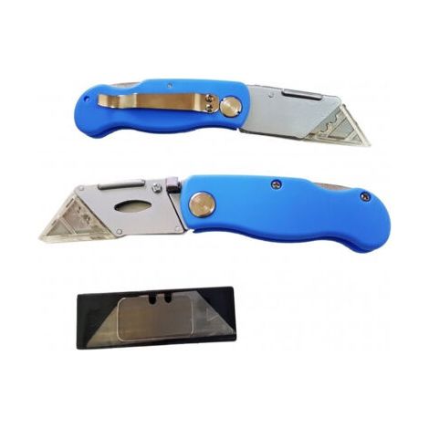 Cutter Professionnel Avec Capuchon Et Lames En Acier Recharges Pour L'électronique Le Bricolage Le Modélisation (1/2)
