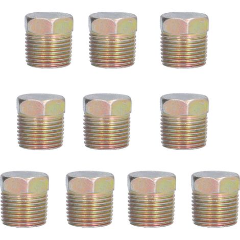10-teiliges Ölablassschrauben-Ablassstopfen-Set mit Außensechskantkopf aus Eisen, Zubehörteil-Set 330 (1/5)