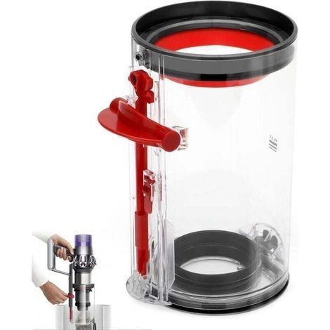 Bac À Poussière Transparent Compatible Aspirateurs V11 V15 SV14 SV15 SV22 Accessoires (1/4)