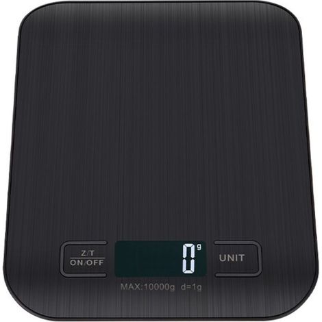 Rechargeable Digital Kitchen Scale - 5kg Precision Food Scale with Tare Function and USB Charging 5kg/1g 5kg/1g 315-AquaForge (1/5)