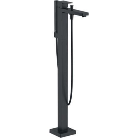 Duravit Manhattan - Miscelatore a pavimento per vasca da bagno, nero opaco MH5250000046 (1/2)