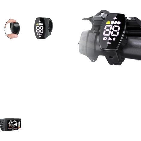 Pantalla para bicicleta eléctrica, compatibilidad con CAN BUS, panel indicador LED, VD03 Mini-CAN (1/2)