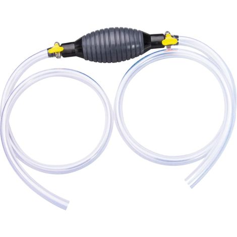 Vaguelly Pompe à Main Manuelle en Plastique pour Transfert de Carburant et Liquides, Pompe Multi-usage pour Intérieur et Déplacements en Extérieur, 1 Set Pratique