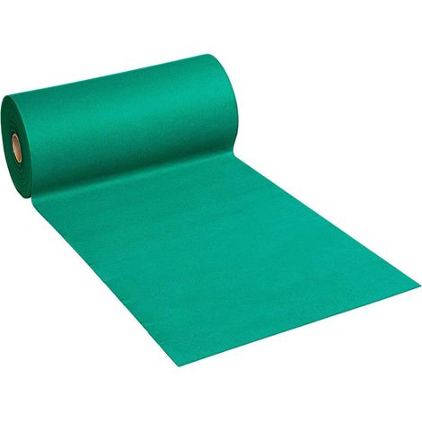 Tappeto Moquette al Metro H100 Cm Interno Esterno Passatoia Negozio Chiesa - Verde (1/5)