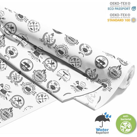 TESSUTI DECORATIVI PER ESTERNI OXFORD - BBQ - DX1776 (1/5)