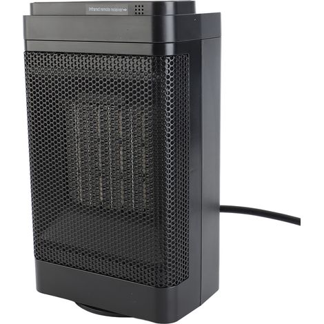 Chauffage électrique à 3 vitesses et à tête oscillante 60° pour salon, chauffage d'appoint rapide. (1/5)