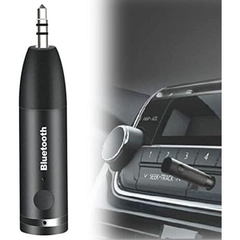 Bluetooth V5.0 Aux Adapter, 3.5mm Jack Receiver Hands-Free Car Kit, Music Audio Streaming Home Stereos Speakers Headphones (1/5)