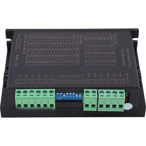 Schrittmotor-Servoregler, 2 Phasen, 42, 57 oder 86 Schritte, Stromversorgung DC 24-50 V oder AC 20-40 V. (1/5)