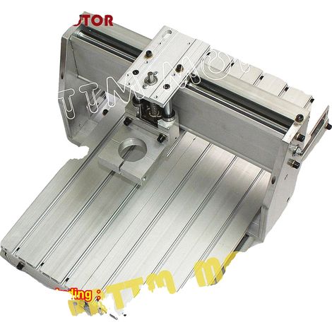 Fresadora CNC, diseño de sobremesa, estructura de aluminio resistente, pinza de 3040-43 mm (1/2)