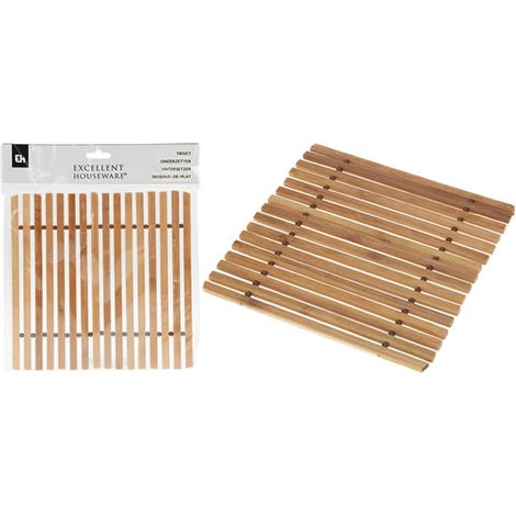 SALVAMANTEL BAMBU 17x17 CM