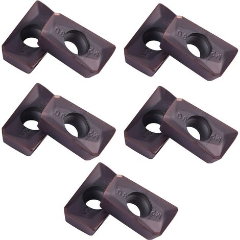 Boîte de 10 outils de coupe CNC APMT1604PDER-M2 VP15TF couleur cuivre (1/5)