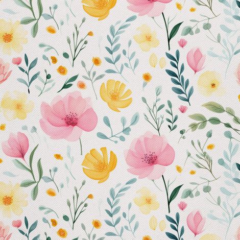 Tela decorativa para exteriores Oxford - Flores - DX2886 (1/5)