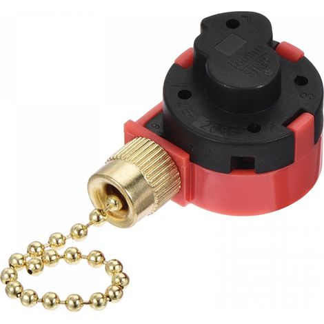 Kit de remplacement ZE-268S1, 3 voies, 4 prises, pour ventilateur de pont, lampe, lumière rouge (1/5)