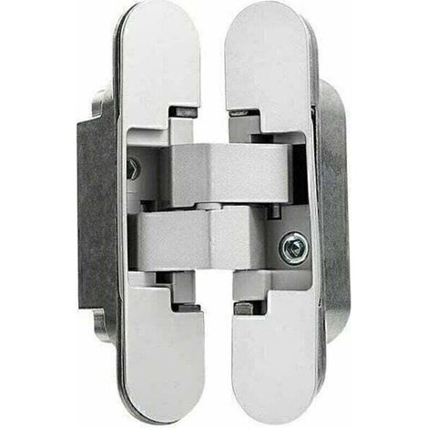 Bisagra de puerta invisible LaBlanc - Bisagras invisibles para puertas pesadas, carga de 40 kg, apertura de 180º