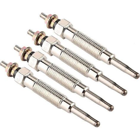 Lot de 4 bougies de préchauffage pour moteur diesel MITSUBISHI PAJERO SHOGUN 1994-1999 2.8 TD (1/5)