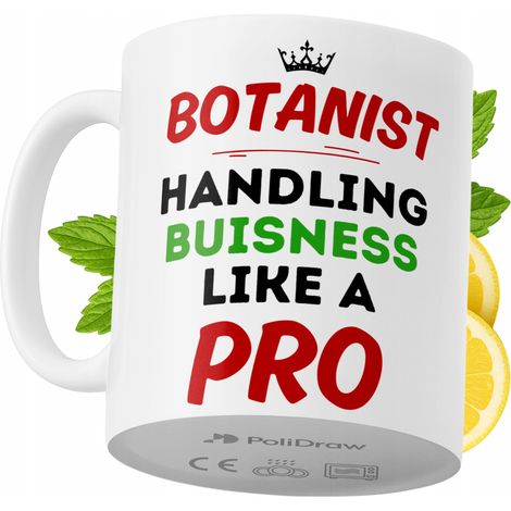 Taza para botánico. Divertida taza de café o té con diseño gráfico y texto humorístico. Taza ideal para cumpleaños, santos y días festivos. Taza premium para ocasiones especiales en casa, la oficina o (1/5)