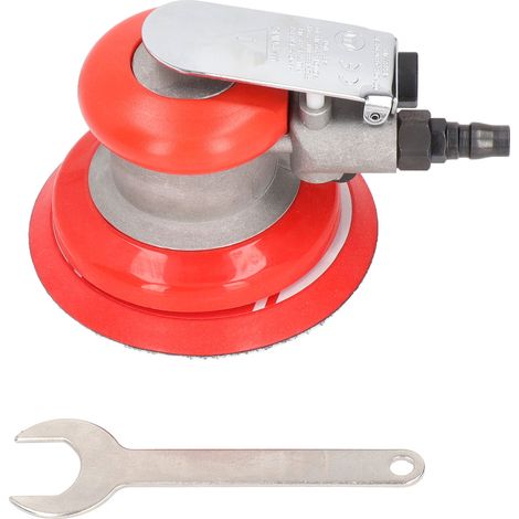 Ponceuse orbitale pneumatique 5 pouces, polisseuse à air comprimé, machine à poncer pour voiture et meuble (1/5)
