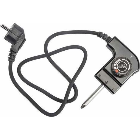 Câble universel avec thermostat pour fer électrique (1m) (1/4)