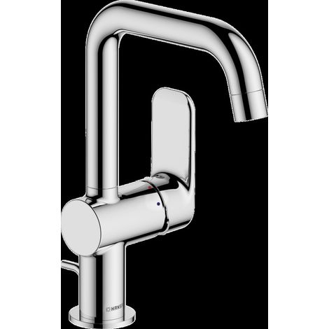 Hansa Basic - Mitigeur de lavabo avec garniture de vidage, chrome 55552203 (1/4)
