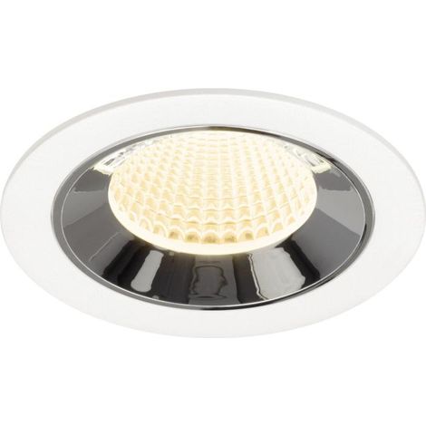 Spot encastré Numinos M blanc/chrome 3000K - 40 deg - 1009627