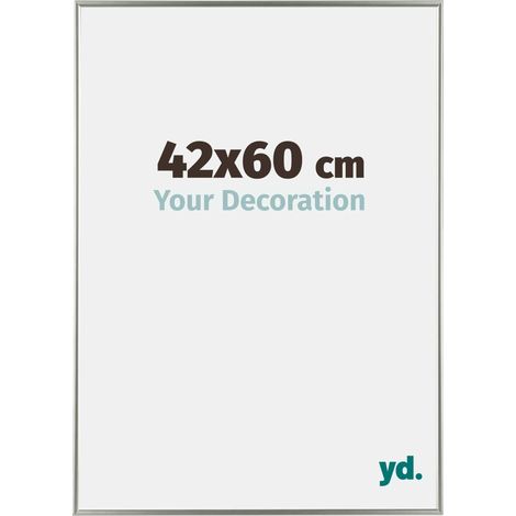 yd. - Cadre photo 42x60 - Champagne - Plastique - Evry