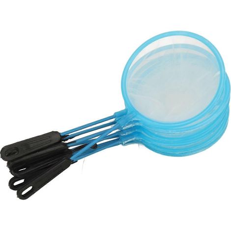 10 mini filets à ponte pour artémias (texture fine), adaptés aux écloseries d'artémias, très flexibles, marron, pour aquariums d'enfants. (1/5)