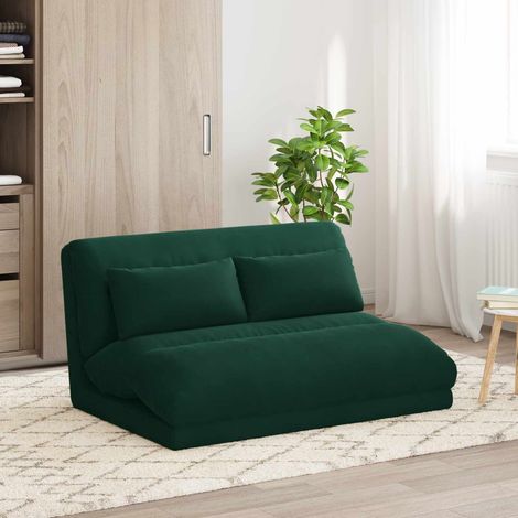 Sillón ajustable Verde oscuro Terciopelo (1/5)