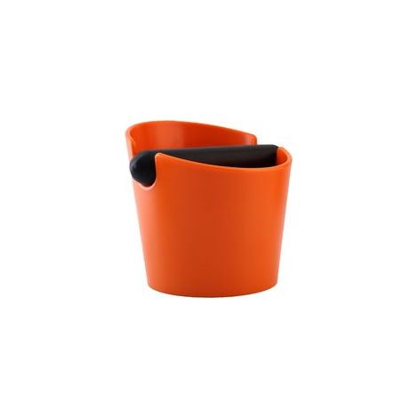 1 contenitore per fondi di caffè, vassoio in plastica per caffè espresso con asta battente rimovibile e base antiscivolo, accessorio per macchine da caffè.