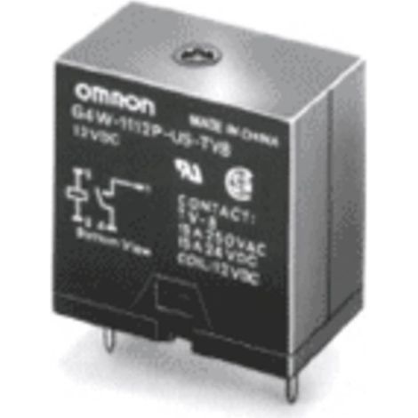 Omron G4W-2212P-US-TV5-12DC Relais de puissance 12 V/DC 2 NO (T) 1 pc(s) Bag (1/2)