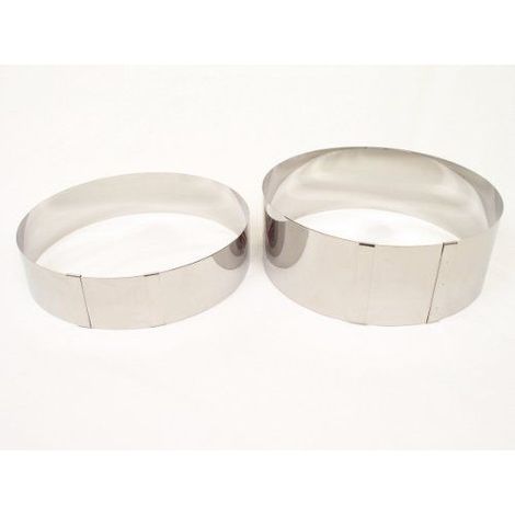 Cercle à entremet et à tarte extensible jusquà 30cm - Lares - 6009 (1/4)