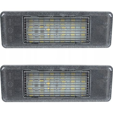 Kit luci targa a LED, AutoTune, per Nissan JUKE (F15), autobus Nissan NV200 / EVALIA, Nissan NV200, Nissan QASHQAI / QASHQAI +2 I, SUV Nissan QASHQAI II, Nissan X-TRAIL (T31)