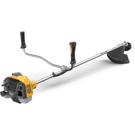 STIGA BC 730 B Decespugliatore A Benzina, 25,4 cc (1,0 kW), 43 cm – Impugnatura Bike, Testina Bump&Work – Taglio Erba E Sterpaglie