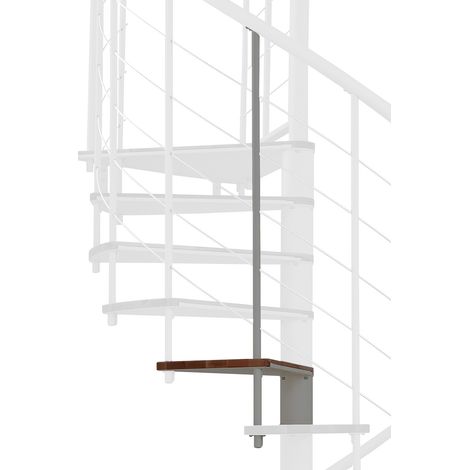 Minka Höhenerweiterung für Fusion 120cm Durchmesser Walnuss Grau