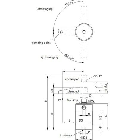 AMF Spanneisen DIN 6316 einfach gekröpft Nut 80 mm Länge 80 mm (1/4)