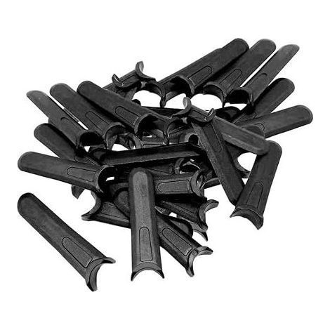 Lot de 100 lames en plastique pour tondeuse à gazon Flymo Hover Vac/Micro Lite/Minimo/Mow n Vac (1/5)