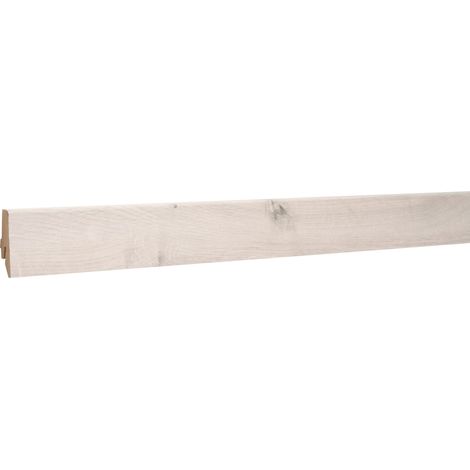 Classen Clip-Fußleiste 240 cm 58 x 19 mm Epic Creme Clip-Fußleiste (1/2)