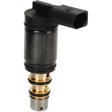 DEESSE SHOP-Vanne de commande électronique de compresseur AC KIMISS pour moteur 2.0L, en métal + ABS, vanne solénoïde, facile à installer, compatible avec le compresseur 6SEU14C. (1/5)
