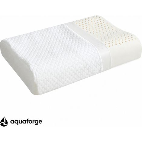 Almofada Cervical Ergonómica Látex Respirável 30 x 50 cm (1/5)