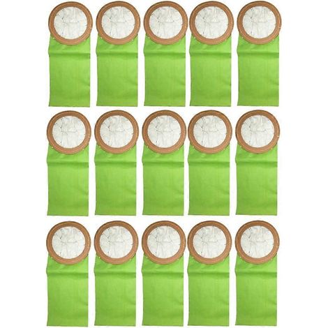 Sacs filtrants micro 100331 pour aspirateur dorsal ProTeam 10 pintes (compatible CoachVac, Super CoachVac, MegaVac) - Lot de 15 (1/5)