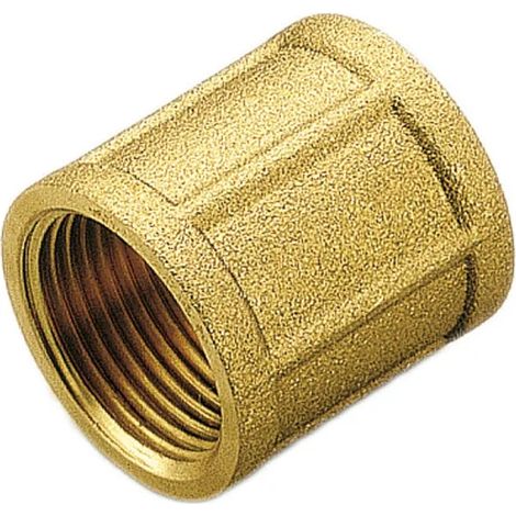 Manicotto 3/4" Ottone Giallo