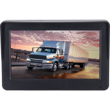 Caméra de recul avec moniteur 7 pouces, vision nocturne infrarouge, étanche IP69K, universelle pour camping-cars, caravanes, camions, 12 V-24 V (1/5)