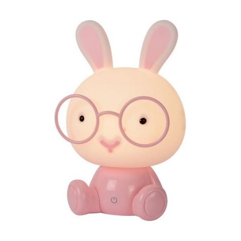 Lampada da tavolo Lucide DODO Coniglio LED 3W 2700K Rosa