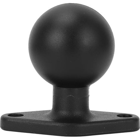 Base de à Bille de 1,5 Pouces, Boule de , Support pour Détecteur de Poisson, Plaque Ronde en Alliage D'aluminium anodisé avec Bras à Double Douille de Taille C (1/5)