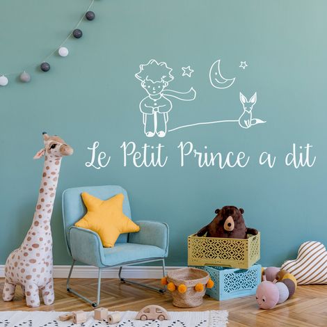 Sticker Mural - Petit Prince - 287x608 cm - Noir (1/3)