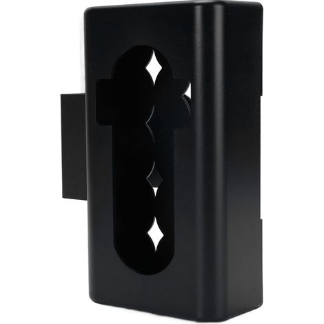 Support anti-vol pour sonnette vidéo locataires, plaque fixation support sonnette accessoires pour maison appartement entreprises (1/5)