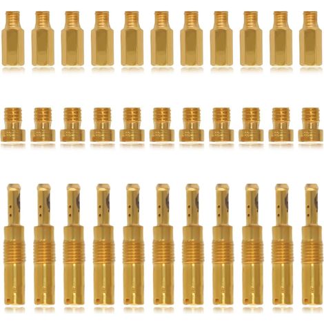 30 pièces gicleur de carburateur ensemble de gicleurs taille 32 35 38 40 42 45 48 50 52 55 pour scooters, véhicules tout-terrain, karts, pour carburateur PWK CVK PE (1/5)