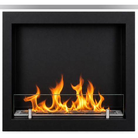 Divina Fire Camino a bioetanolo da incasso a parete frontale biocamino 60x55 FURORE 60 (1/5)